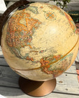 Vtg 70s 80s Replogle 12  Raised Relief Topographical Globe World Classic Series
