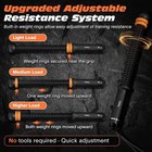 Portable Ropeless Battle Ropes  Adjustable Cordless Battle Ropes With Dual Weigh