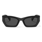 Miu Miu Sunglasses Smu09w Black Sunglasses Made In Italy Summer Classic53   22-135