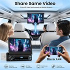 7  Car Stereo Radio Single 1din Flip Out Touch Screen Mp5 Player Usb Bluetooth