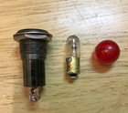 Dialco Panel Indicator Light Lh62br5 W type 47 Bulb Red Lens