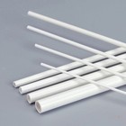 White Abs Round Hollow Tube 2mm-8mm Styrene Plastic Pipe Diy Model Crafts 250mm