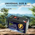 12v 150ah Rechargeable Li-lon Battery Built-in Bms 150000mah Li-ion Battery New