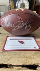 Larry Fitzgerald carson Palmer Signed Game Used Salute To Service Football Coa