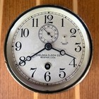 1919 Chelsea 4 1 2 Inch Dial Heavy Brass Ships Time Only Pilot House Clock