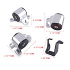 Engine Swap Motor Mount Kit For 96-00 Honda Civic Ek B-series D-series 2 Bolt