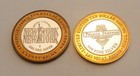 2 Babe Ruth New York New York   Palace Station   999 Silver  10 Casino Tokens