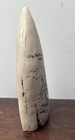 Vintage Faux Scrimshaw Resin Whale Tooth Ship Beatrice Indonesia
