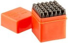 36 Pc Steel Metal Letter And Number Stamp Punch Stamping Stamper Tool Metal