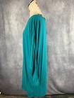 Asos Tunic Size 14 Top Dress Tunic Teal Green Long Sleeve Oversized