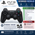 Sony Ps3 Dualshock 3 Wireless Controller Non-oem Black Cechzc2u A1 W  Usb Cable