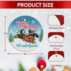 3 Inch Dachshund Christmas Ornaments  Ceramic Hanging Gifts Wiener Dog Dogs