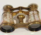 Lemaire Paris Vintage Opera Glasses Mother Of Pearl Binoculars Antique