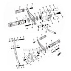 For Yamaha V-star Xvs650 Custom Classic Xvs400 Dragstar Forward Controls Footpeg