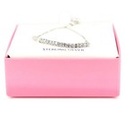 Sterling Silver 5  Child s Cubic Zirconia Bracelet  100