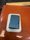 Vintage Zippo Harley Davidson 2004 Flames  Polished Blue