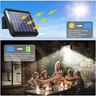 1200000lm Led Solar Street Light Security Flood Lamp Motion Sensor Outdoor Wall