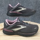 Brooks Shoes Womens 8 B Adrenaline Gts 22 Athletic Running Sneakers Gray Pink