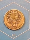 1945 Portugal 50 Centavos Copper-nickel Coin Km 577 - Nice Coin - Item D63