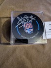 Henrik Lundqvist Signed Ny Rangers Official Game Puck Nhl 100th Fanatics