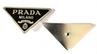 Prada Pr 09zs Pr 10zs Sunglasses Black  Silver Replacement Side Triangle Logo
