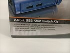 Trendnet Tk-207k 2-port Usb Kvm Switch Cable Kit V1 2r New Sealed 