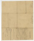 Original 1865 Civil War Us Army Discharge Paper Document K Co 18th Indiana Inf