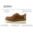 4  Soft Toe Mens Work Boots Leather Slip Resistant Durable 82994