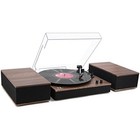 Bluetooth Turntable Hifi System  3-speed Vinyl Player W  Speakers  Auto-stop