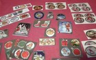 Stickers_vintage Random Lot Christmas winter Theme Stickers 66 Total