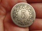 Usa 1869 Shield Nickel - Nice Circ Collector Coin 157 Years Old