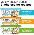 Purina Beneful Wet Dog Food Variety Pack  Chopped Blends -  12  10 Oz  Tubs