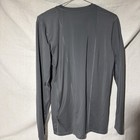 Adidas Team Issued Long Sleeve Tech Shirt Size Large  Gray  Great Condition