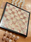 Vintage Stone Chess Set - Beige   White Onyx Marble Style Complete Beautiful Wow