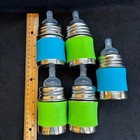 5 Lot Pura Kiki 5oz 150ml Stainless Steel Anti-colic Infant Baby Bottle Grn blu