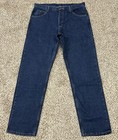 New Wrangler Men s Five Star Heritage Relaxed Fit Jeans Size 36 X 34   sh10 