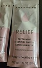 Popsugar Relief Peppermint   Glow Vitamin C  Bath Enhancer 1 76 Oz Ea 2 Of Each