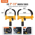 Vevor Wheel Lock Clamp Boot Tire Lock Trailer Auto Car Truck Anti-theft 1 Piece