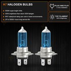 2x Super Bright H7 Halogen Headlight Bulbs Conversion Kit High   Low Beam White