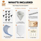 Sap Happy Ultimate Maple Syrup Tapping Kit - 10 Taps For Maple Trees