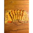Vintage Rare Full Complete Set Of Zulu Lulu Cocktail Sticks