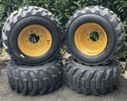 33x15 5-16 5 Galaxy Xd2010 High Flotation Skid Steer Tires rims For Skid Steers