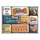 Nostalgic-art - Retro 9 Piece Fridge Magnet Set - Every Bite You Take