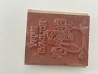 Stampin  Up  Happy Holidays Snowman Wood Mount Rubber Stamp Christmas