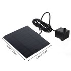 Solar Fountain Water Pump Outdoor Solar Garden Fountain Pump Solar Water Pump