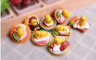 New 8pcs Gudetama Figure Cute Sushi Lazy Egg Mini Model Home Ornaments Gift