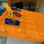 Hot Wheels Super 6 Lane Raceway 8 Ft Orange Race Track W  Electronic Finish Line