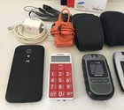 Lot 7 Cell Phones For Parts Only Samsung Motorola Nokia Just 5 Doro Verizon