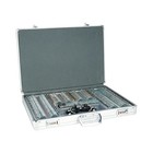 Optometry Test Optical 266 Pieces Trial Lens Set Metal Rim Aluminium Case