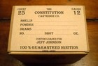 Custom Contitution Cartridge Co  12 Ga  Shotgun Shell Box  With Your Name   Load
